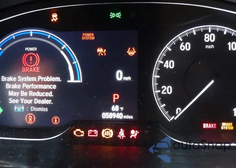 2021 Honda Accord Hybrid Touring из США, поврежденный, VIN 1HGCV3F9XMA013300